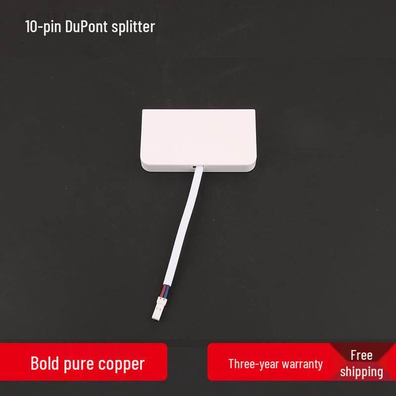 LED Strip Light with Induction Control for Wine Cabinets and Wardrobes, DuPont Interface, 12V Transformer Included