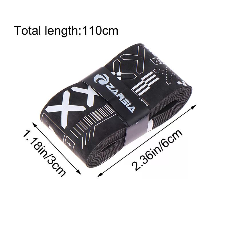 Tennis Badminton Racket Paddle Head Protection Tape Sticker Racket Overgrips Self-adhesive Shock Absorption Non-Slip Grip Tape
