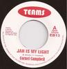 7inch Record CORNELL CAMPBELL  Jah Is My Light EB13 Teams UK Reggae Ska  Dub Used