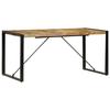 VidaXL Table de salle à manger 160x80x75 cm Bois de manguier massif