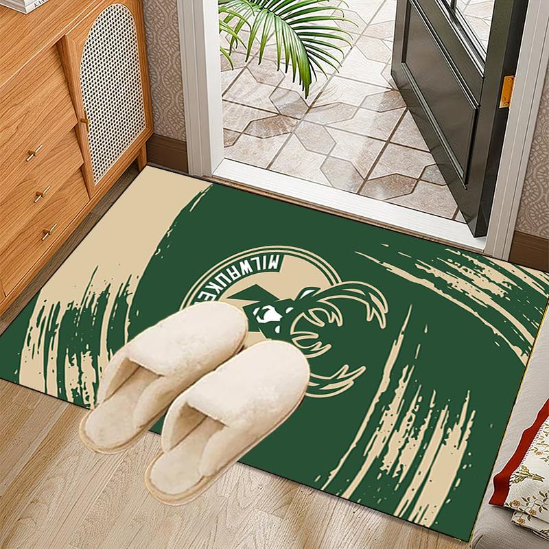 Bucks Team Logo Rug Office Carpet Non-Slip Mat, Chair Rug Floor Covering for Gaming, Bedroom, Living Room , Home Decor Christmas Gift