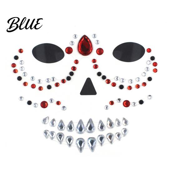 Medical Grade Skin Jewels Face Gems Makeup Temporary Tattoo Sticker  Faux Crystal Jewelry Cosplay Glitter Stones Rhinestone Teardrop Eyeliner