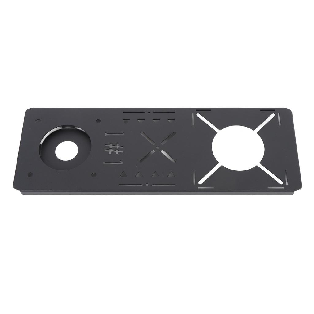 Board for IGT Camping Table Stainless Steel Fast Connection Slot 4 Holes Portable Tabletop Plate for