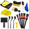 Dust Brush Cleaning Brush Sponge Waxing Sponge Wash Cloth Car Cleaning Care Set Uses For Auto Interior Accessories
