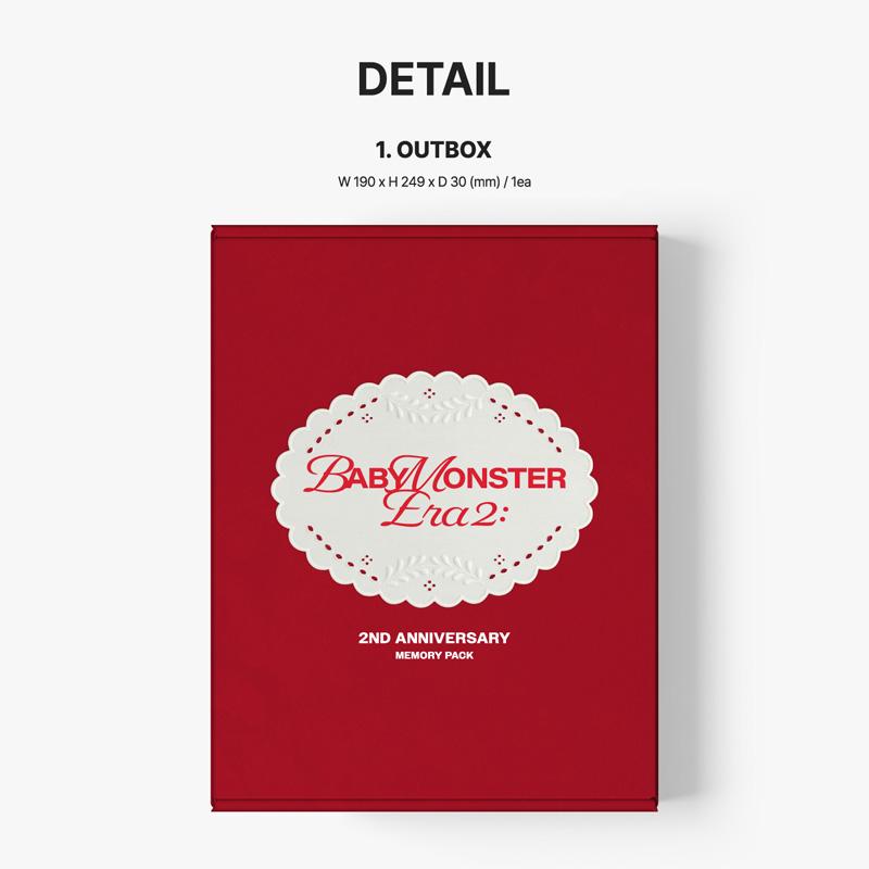 [PRE ORDER] BABYMONSTER – 2nd Anniversary Memory Pack ERA II