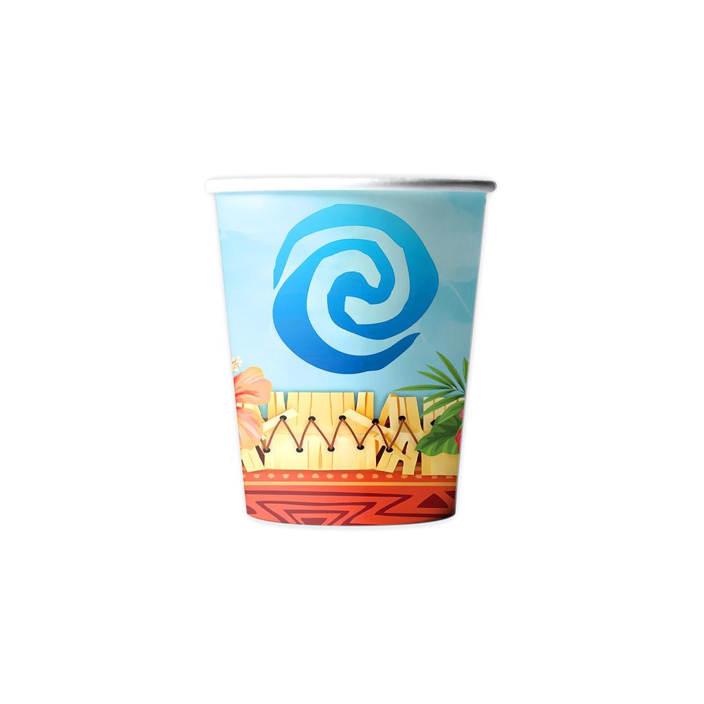 Custom Moana Theme Party Supplies Birthday Decorations Party Arrangement Props Paper Plates Paper Cups Tablecloths Paper Towels