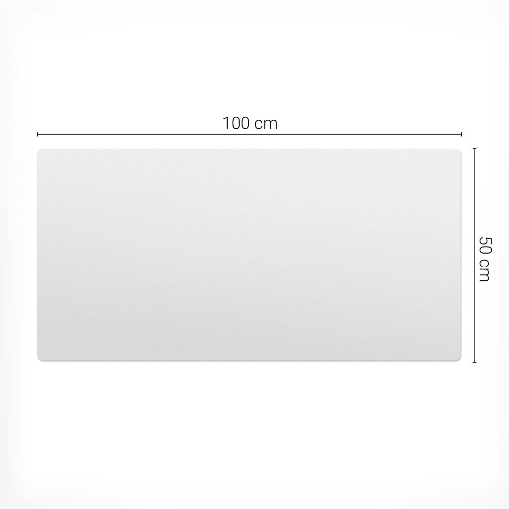 Uniwersalna Mata Ochronna Pod Sprzęt Komputerowy Kolor Ivory 100X50 Cm