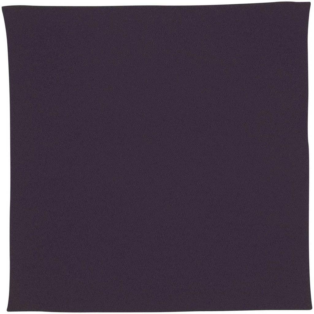 Musubi Furoshiki Solid Polyester Made in Product Number (Wrapping Cloth), 70cm, Purple, Color, Chirimen, Japan, 10189-201