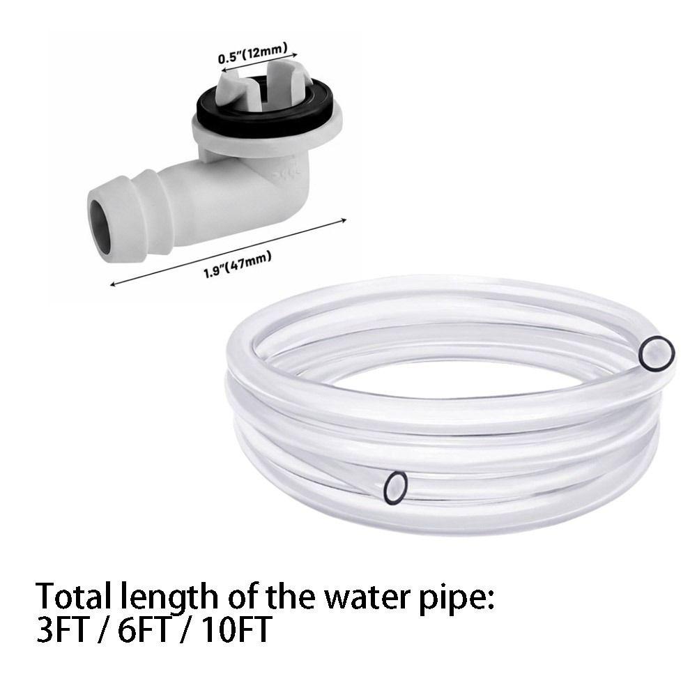 Split Casement Air Conditioner Drain Hose Drainage Set Extension Hose Air Conditioner Drain