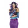 Iridescent Mermaid Kit for Women - Headband and Cuffs - Iridescent Purple-Blue
