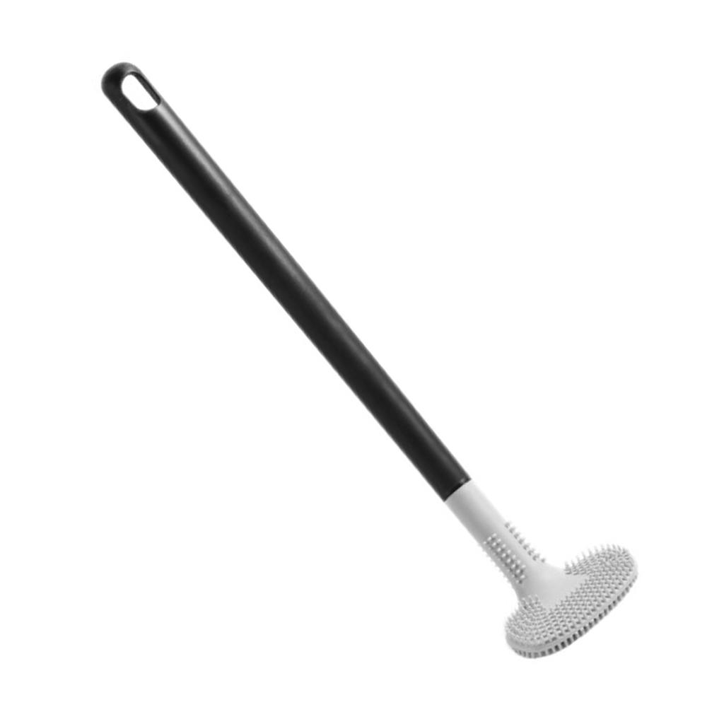 Silicone Golf Toilet Brush Flexible Bendable Dual Sided Soft Deep Cleaning Toilet for Bathroom