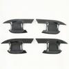 Carbon Fiber 4X Exterior Door Handle Bowl Cover Trim For Ford Explorer 2020-2022