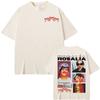 Singer Rosalia Motomami Album 2025 Cover Tee Shirt Unisex Women Clothing Hip Hop Style Street Tshirt High Quality Oversized Tshirt