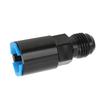 EFI Adapter AN Male Quick Disconnect Black Anodized 6061‑T6 Aluminum Alloy Push On Fitting