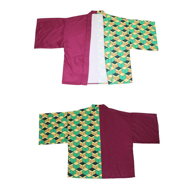 Abrigo Haori de Demon Slayer: Capa de Pijama Shinobu, Tanjiro y Giyu