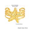 Waterproof Stainless Steel Bracelet, Gold Plated Layered Link Bangle for Women Handmade Wrist Jewely