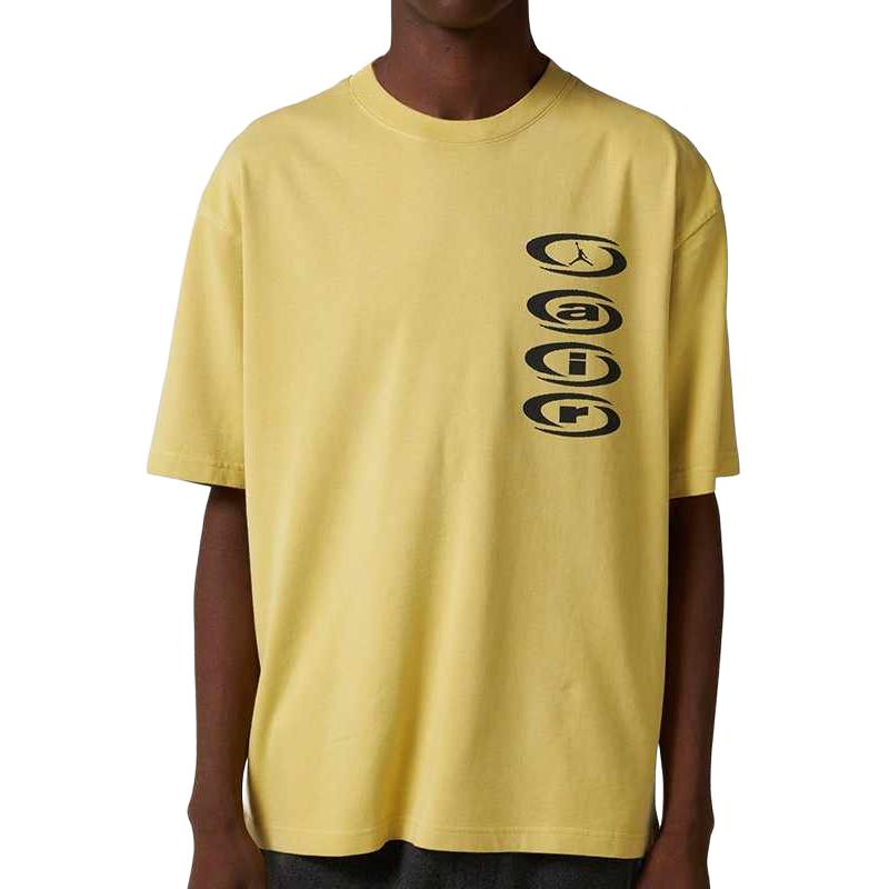 Jordan x Travis Scott T-Shirt Men's Celery Green DZ5515-308