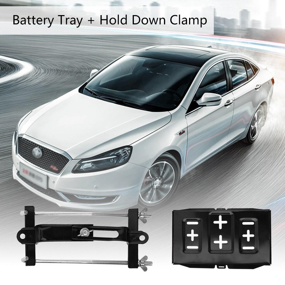 Battery Tray Hold Down Hold Down Kit Battery Tray Hold Down Iron Car Battery Tray Adjustable Hold Down Clamp Kit