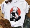Japanese Anime My Hero Academia Graphic Fun Print T Shirt Fashion Women Retro Cotton T-shirt  Summer Loose Y2K Top T-Shirt