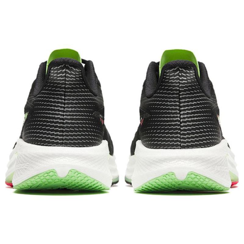 Anta MACH 4.0 Cushioning, Slip Resistant, Rebound Low Top Running Shoes Men's Black Sneakers 112415583-7