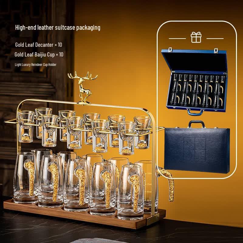 Luxury Crystal Glass Baijiu Set