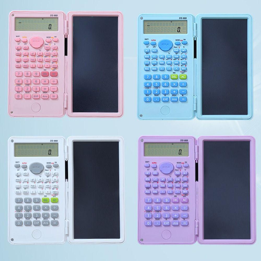 Foldable Function Calculators with Tablet LCD Writing Board with Stylus  Finance Accounting Tool