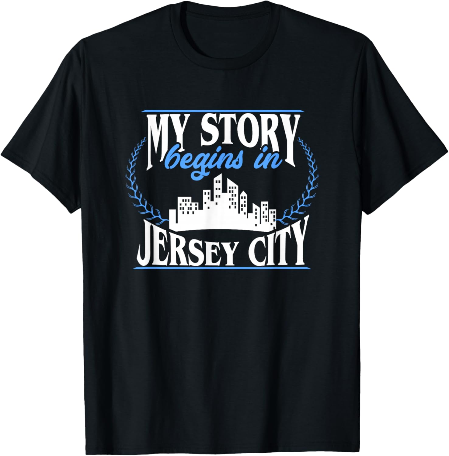 Jersey City Born in Jersey City T-Shirt S разноцветный