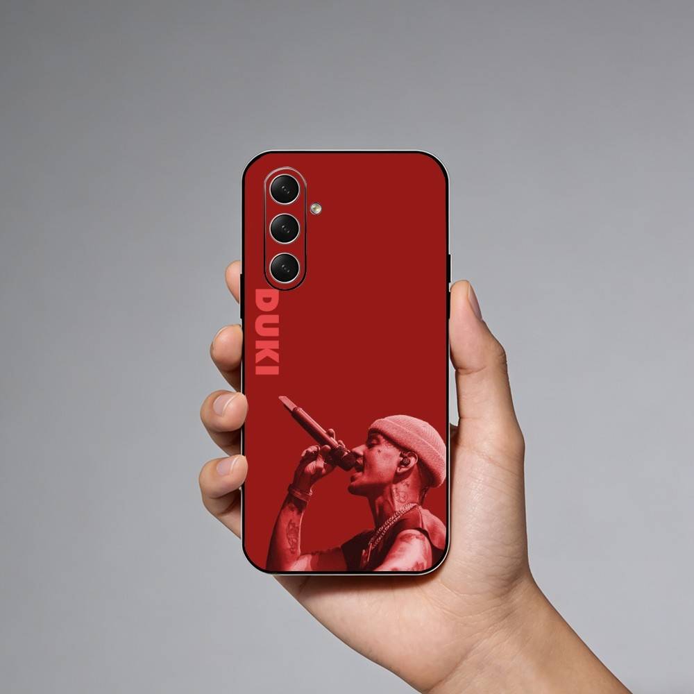Fashion Rapper D-Duki Phone Case For Samsung Galaxy A73,A21s,A22,A31,A52,A53,A71,A41Soft Black Shell Samsung a42 5g