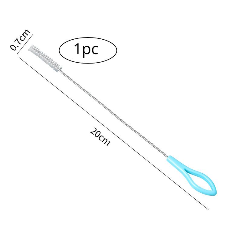 

Нейлоновые спиральные щетки для соломинок, стаканов, клавиатур, ювелирных изделий, щетка для чистки бутылочек для кормления из нержавеющей стали, высококачественные чистые инструменты