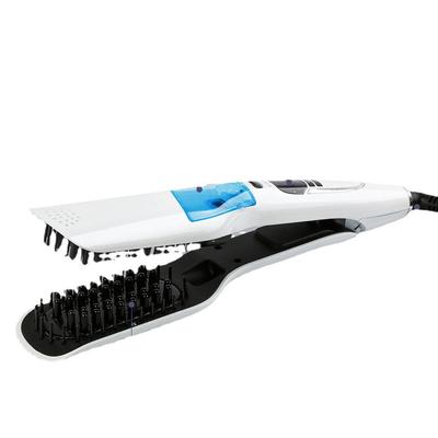 Steam Ceramic Hair Straightener and Perming Device