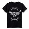 Motivational Eagle "Dare To Follow Your Dreams" Cotton T-Shirt for Men & Teens