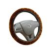 Spring & Autumn Plush Elastic Car Steering Wheel Cover