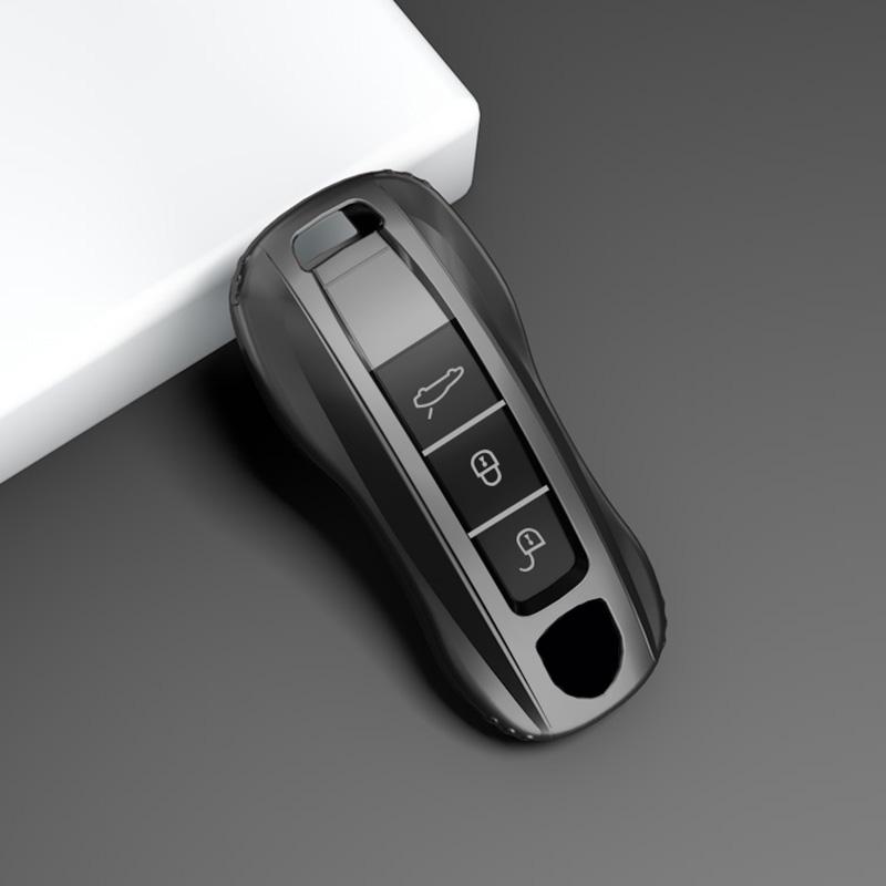 Für Porsche Für Panamera Cayenne Cayman Macan Boxster 911 9ya 971 Schalenschutz Weiche TPU Fernbedienung Auto Schlüsselhülle Abdeckung