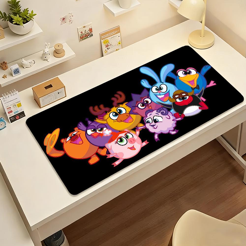 Cartoon Cute KikoRiki Smeshariki Mouse Pad Computer Laptop Rubber Non-slip Mouse Mat Mousepad Gamers Decoracion Desk Mat
