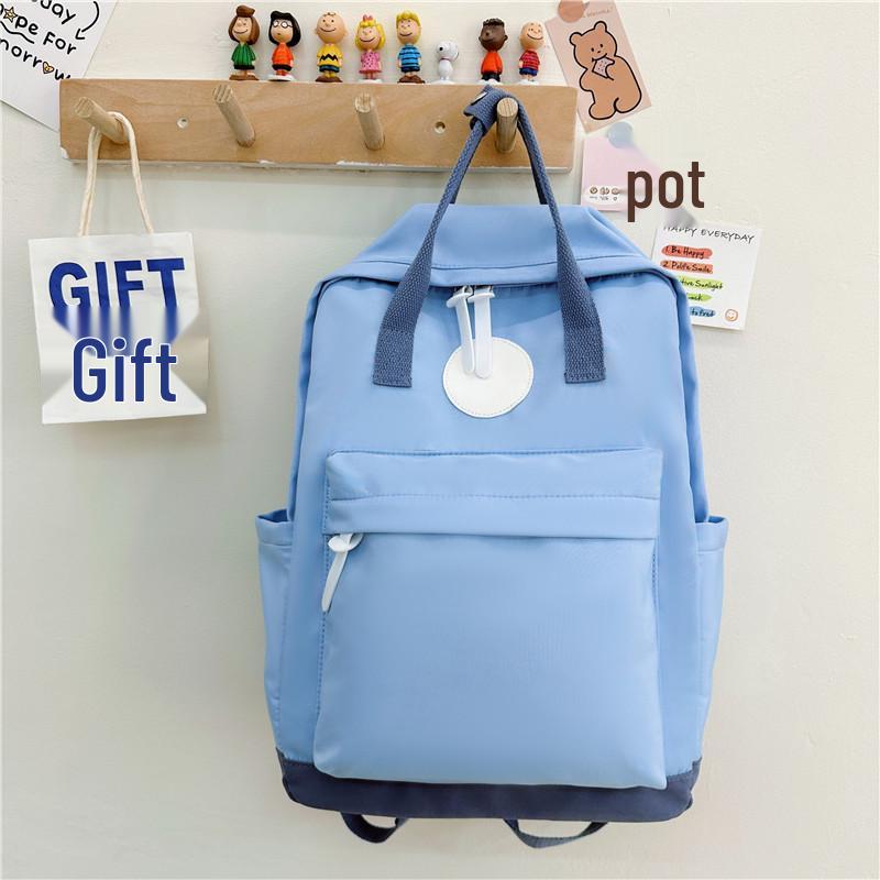 Custom Logo Backpack for Students: Personalized Double Shoulder Bag for Primary & Junior High - Ideal for Training & Activity Gifts