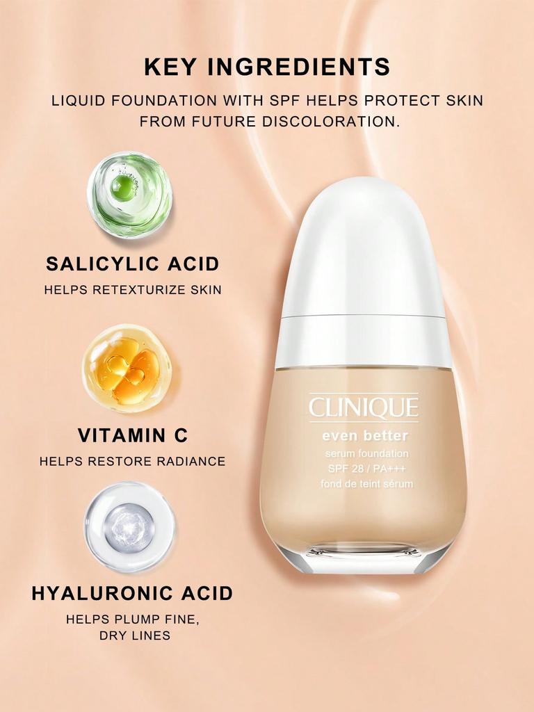 Clinique Even Better™ Clinical Serum Foundation - SPF 28/PA+++ 61 Ivory | 30ml