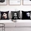 Signer M-Marilyn Manson Music cushion cover Living Room Headboard Bedroom Office Cushion Cushion Sofa Nap Time Pillow Case