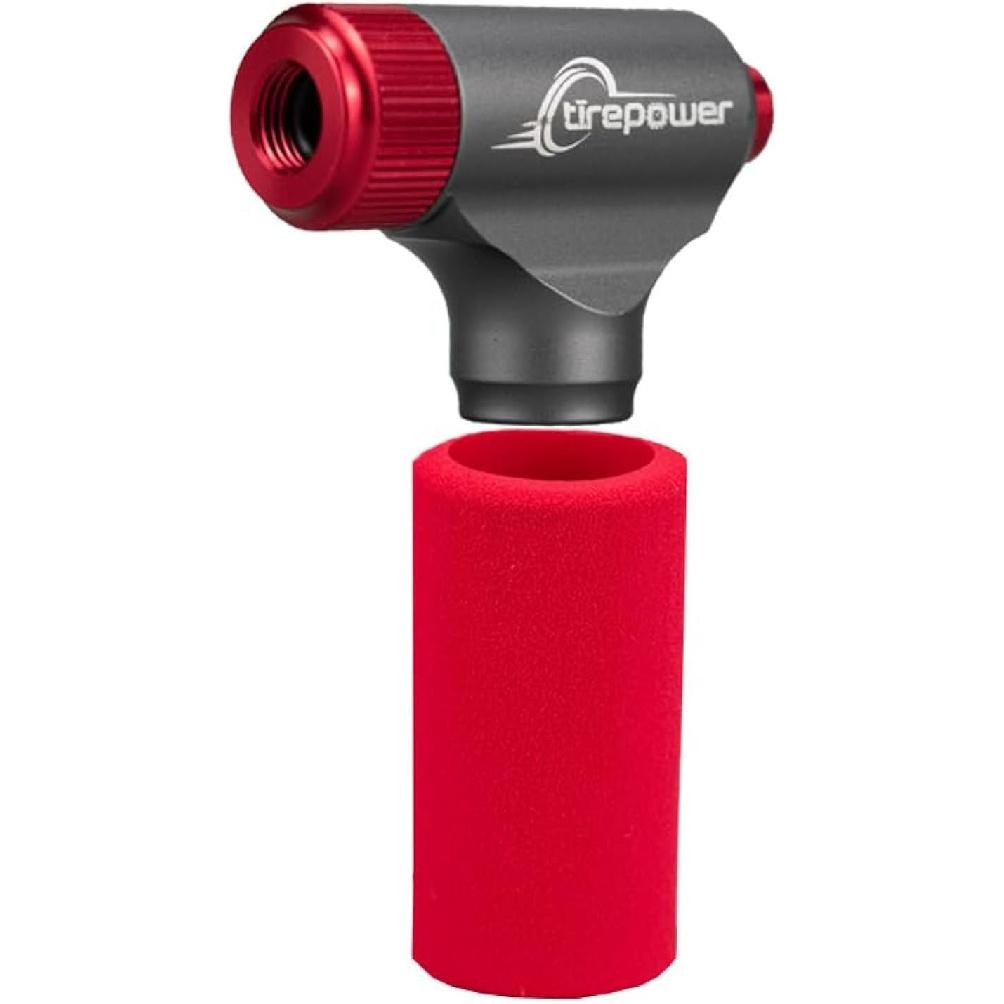 Co2 Bike Tire Inflator, Co2 Inflator,Mini Portable Bike Pump, Compatible All Brands Threaded Co2 Cartridges,Fits Presta and Schrader.