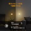 Lyridz LED Sensor Light, USB Rechargeable, Motion Sensor, Footlight, Night Light, Stepless Dimming, 3 Modes, Warm White, Energy Saving, for Hallways,
