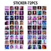 60 LOMO Cards 72 Stickers Witch Hunters Double-sided High-definition Color Printed Photo Cards