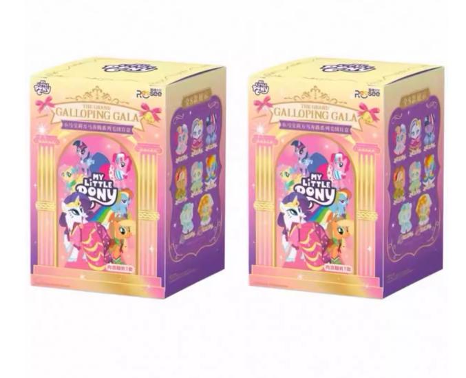 Hot Genuine My Little Pony The Grand Galloping Gala Series Plush Dolls Blind Box Trendy Surprise Stuffed Pendents Surprise Gift
