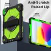 iPad 10th Tablet Protective Case with Rotating Bracket and Shoulder Strap