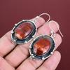 Red Snakeskin Jasper Earrings 925 Sterling Silver Earring Natural Gemstone Jewelry Earrings For Women Gifts For Mom Handmade Stylish Earring