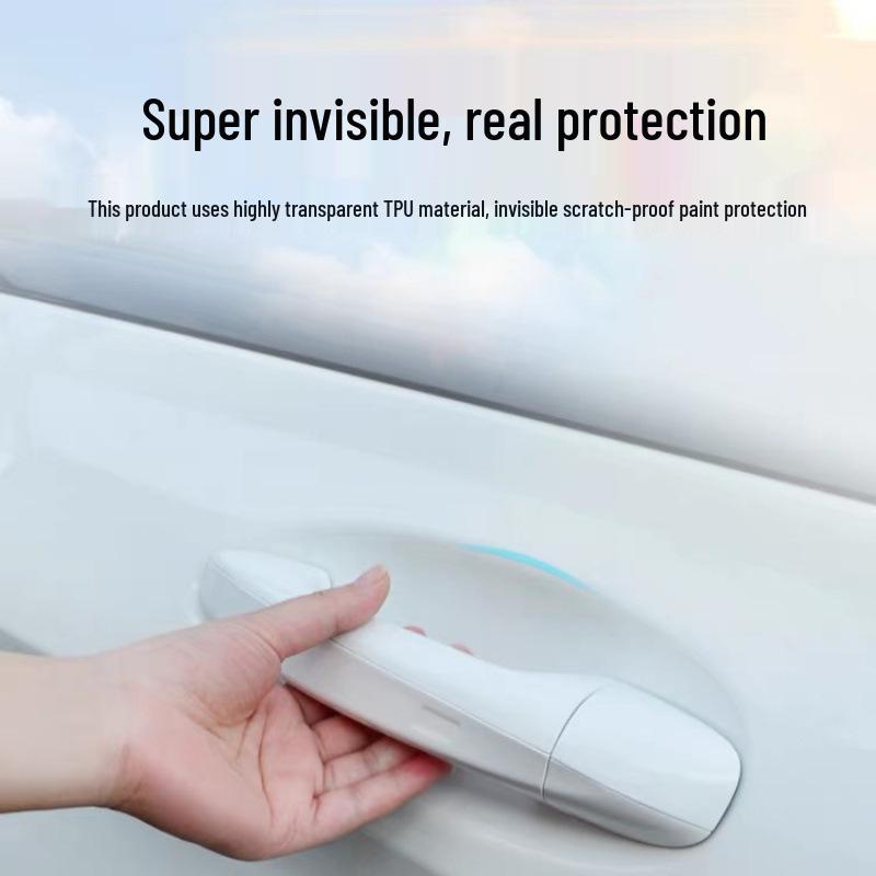 Universal Invisible Anti-Scratch Door Handle Bowl Protection Sticker