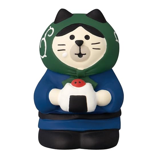 DECOLE CORPORATION concombre Thief Cat Rice Ball Size: Approx. W2.8 D2.8 H4.3 ZCB-35808