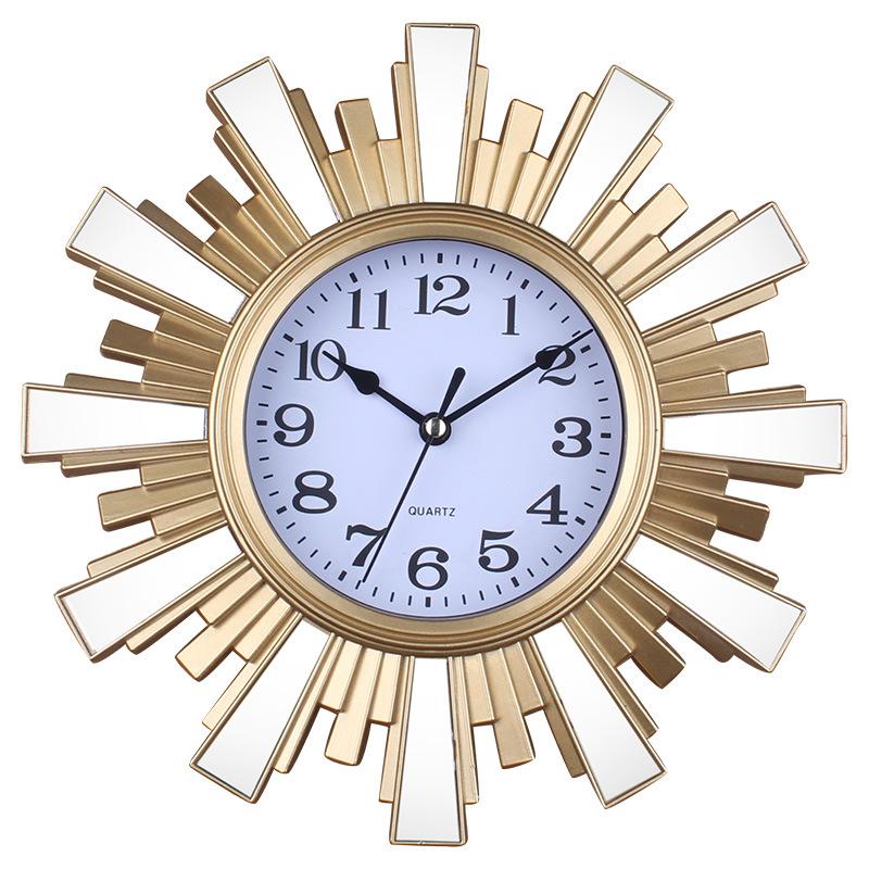 New Home Art Wall Clock Mirror Multi-style 10-inch Quartz Clock