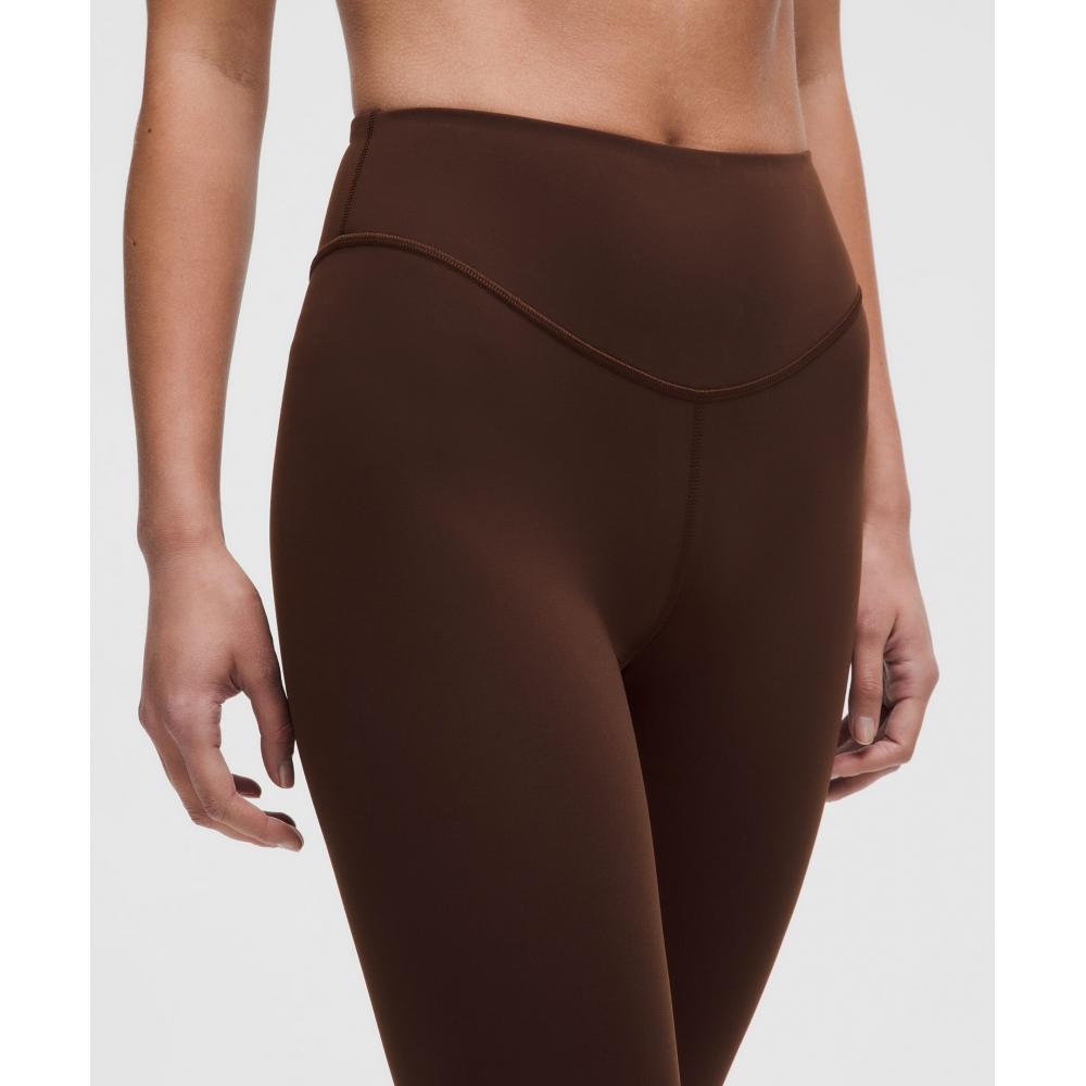 Lululemon WUnder Under Smoothcover High Rise Tight 25  Lava Cake