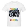 Gay By Chance Alpha By Choice Alpha Wolf Lgbt Lustige T-Shirts Grafik Y2k Sommer Rundhals Unisex Wounisex T-Shirt Tops
