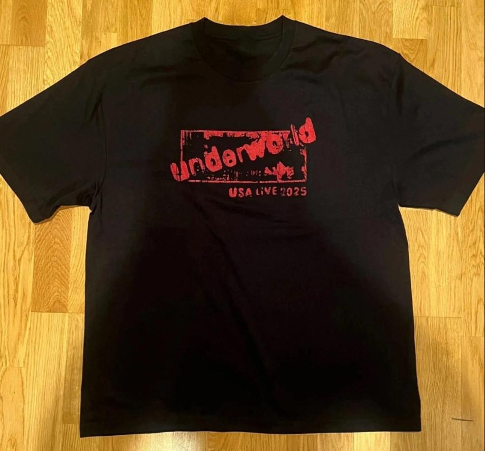 

Футболка UNDERWORLD 2025 USA TOUR, размеры S-4XL M