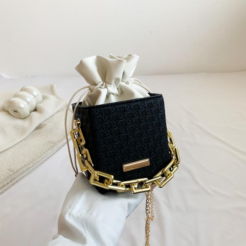 

Crossbody Shoulder Handbag Ladies Fashion Casual Versatile Shape Bucket чорний